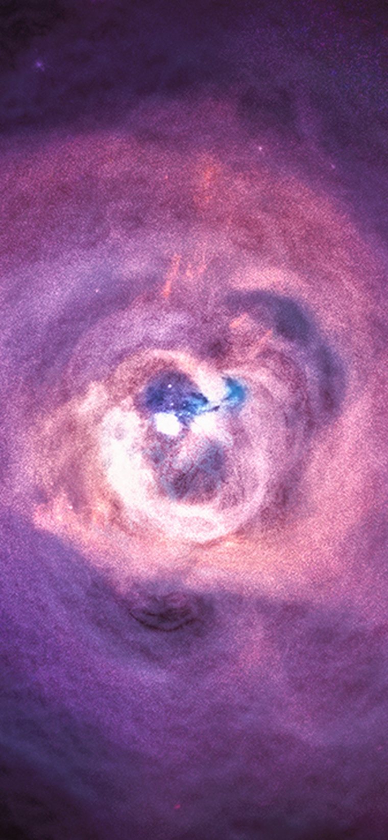 The Perseus galaxy cluster in X-ray, imaged by Chandra